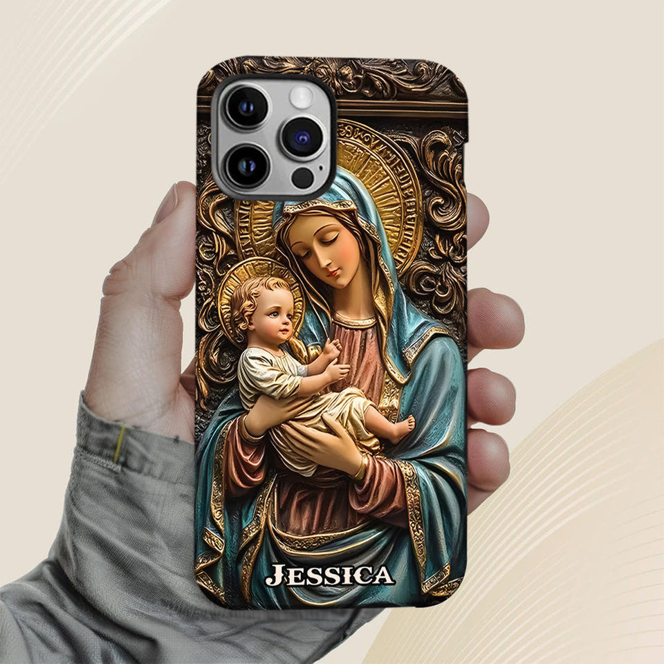 Croyant - Coque de téléphone personnalisée avec impression chrétienne intégrale