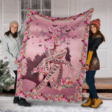 Survivor Breast Cancer Awareness Blanket 0622
