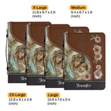 Believer - Personalized Christian Leather Bible Cover Bag