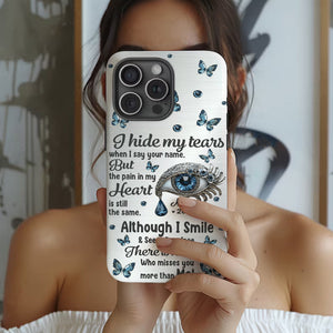 My Tears - Personalized Memorial Full Print Phone Case