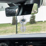 Je cache mes larmes - Ornement commémoratif personnalisé en forme d'ailes