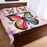 God Says You Are - Personalized Christian Quilt Set