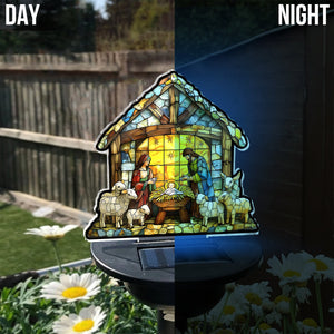 Que Dieu vous bénisse tous - Lampe solaire de jardin chrétienne