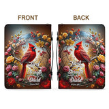 Angel's Whisper - Personalized Christian Leather Bible Cover Bag