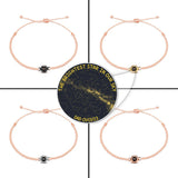 Carte du ciel personnalisée « L'étoile la plus brillante de notre ciel » - Cadeau commémoratif pour la perte d'un chien ou d'un chat - Bracelet de projection personnalisé