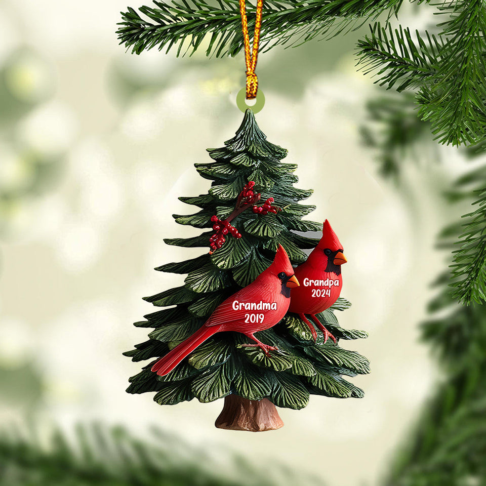 À jamais dans nos cœurs - Ornement commémoratif personnalisé