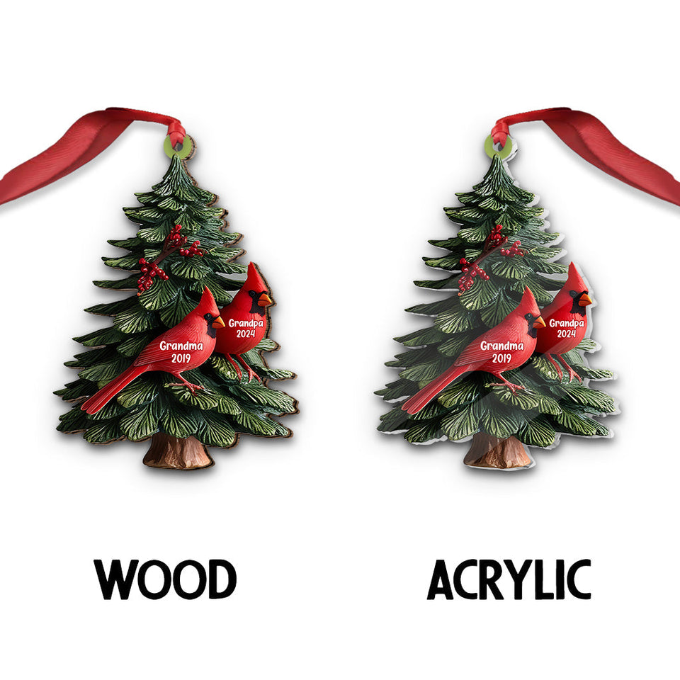 À jamais dans nos cœurs - Ornement commémoratif personnalisé