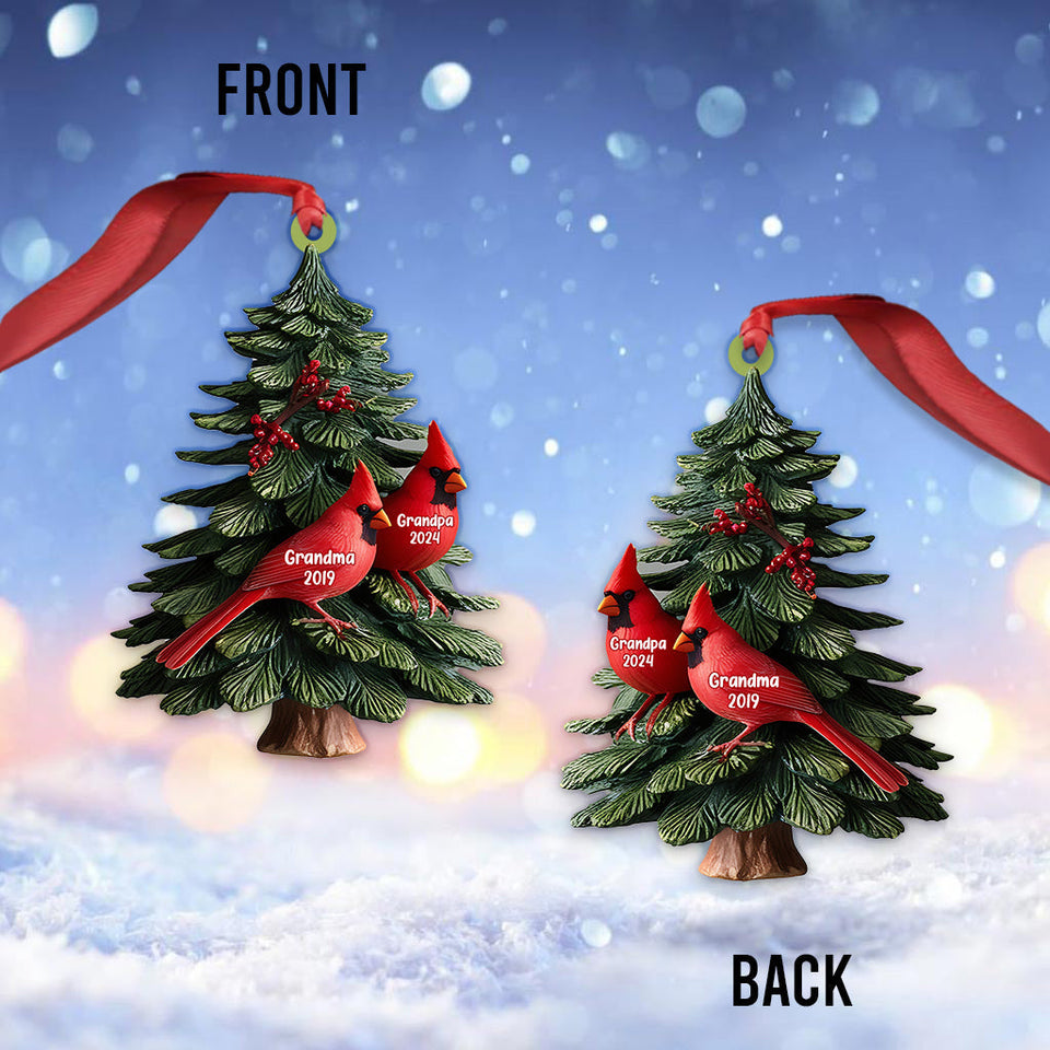 À jamais dans nos cœurs - Ornement commémoratif personnalisé