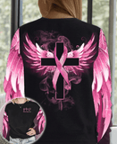 Faith Hope Love - Breast Cancer Awareness All Over T-shirt and Hoodie 0822