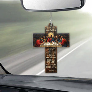 Je suis le pain de vie - Ornement de voiture chrétien