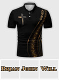 Jésus est mon Dieu - Polo chrétien personnalisé