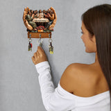 Believer - Personalized Christian Custom Shaped Key Rack