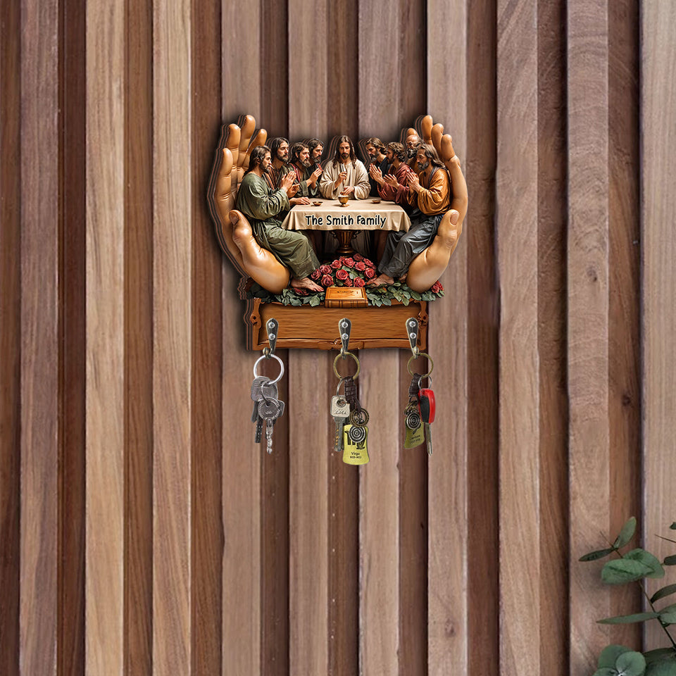 Believer - Personalized Christian Custom Shaped Key Rack