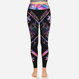 Ambiance Halloween Accepter Comprendre Aimer - Leggings de sensibilisation à l'autisme