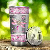 Gobelet de sensibilisation au cancer du sein « Foi, Espoir, Amour » 0622