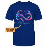 I Wear Blue - Autism Awareness Personalized T-shirt And Hoodie