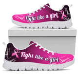Baskets de sensibilisation au cancer du sein « Fight Like A Girl » 0622
