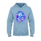 Dieu te tient dans ses bras, je te porte dans mon cœur - T-shirt et sweat à capuche personnalisés en hommage