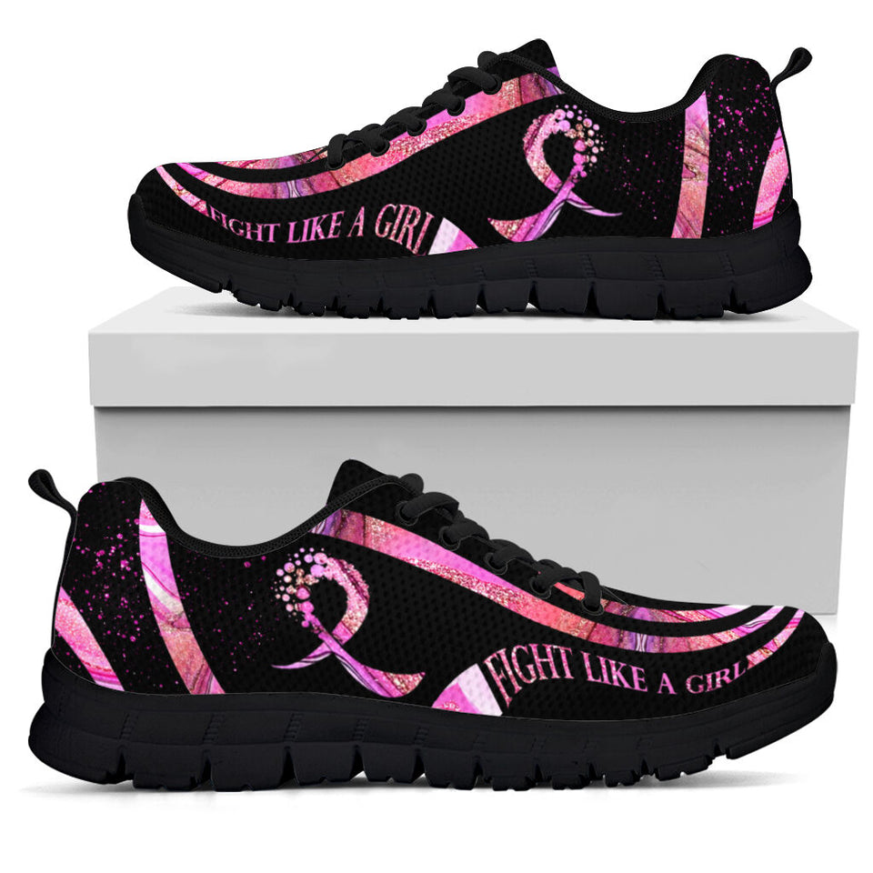 Baskets de sensibilisation au cancer du sein « Fight Like A Girl » 0622