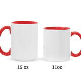 The Reason For The Season - Personalized Christian Accent Mug