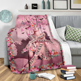 Survivor Breast Cancer Awareness Blanket 0622