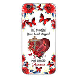 L'instant où ton cœur s'est arrêté - Coque de téléphone commémorative personnalisée