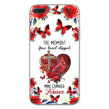 L'instant où ton cœur s'est arrêté - Coque de téléphone commémorative personnalisée