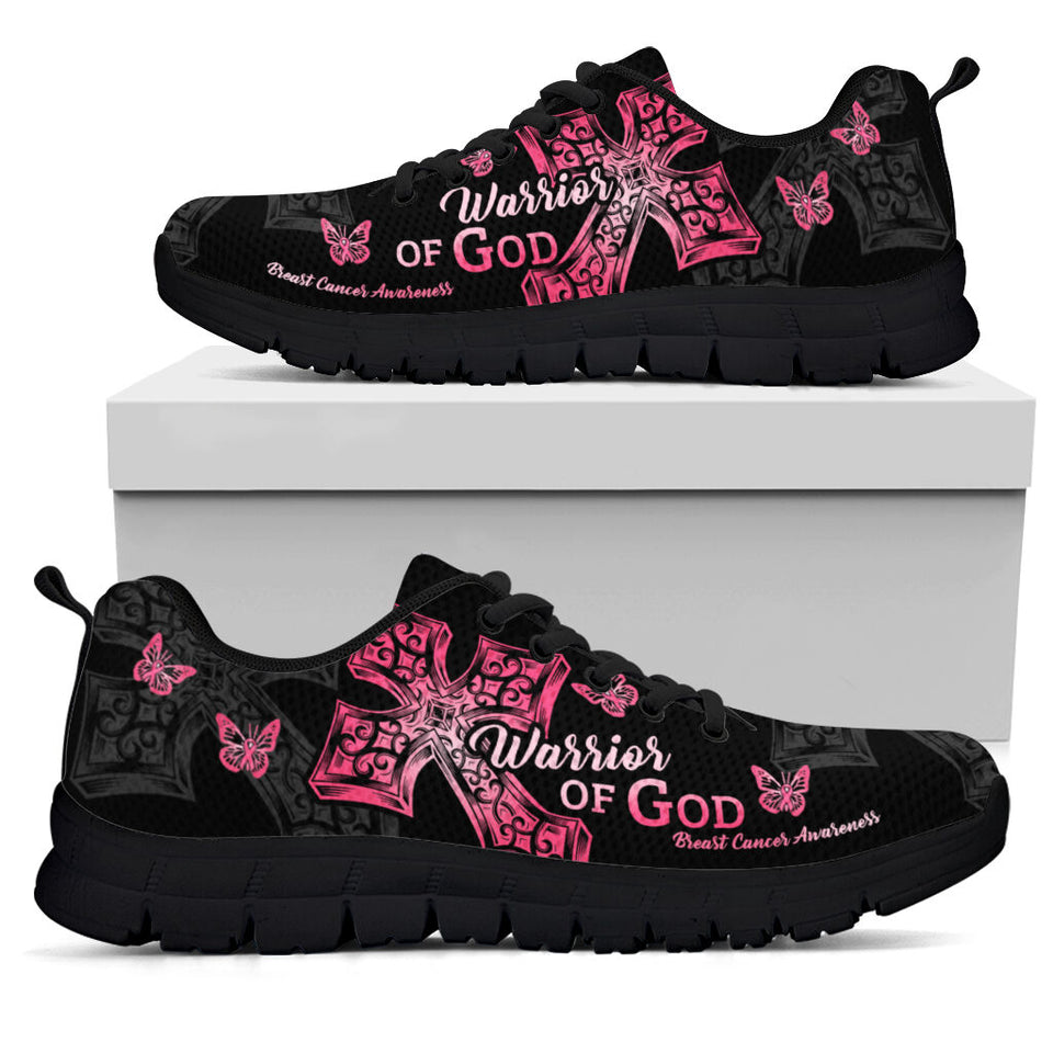 Baskets Warrior Of God pour la sensibilisation au cancer du sein 0622