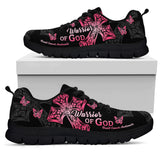 Baskets Warrior Of God pour la sensibilisation au cancer du sein 0622