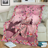 Survivor Breast Cancer Awareness Blanket 0622