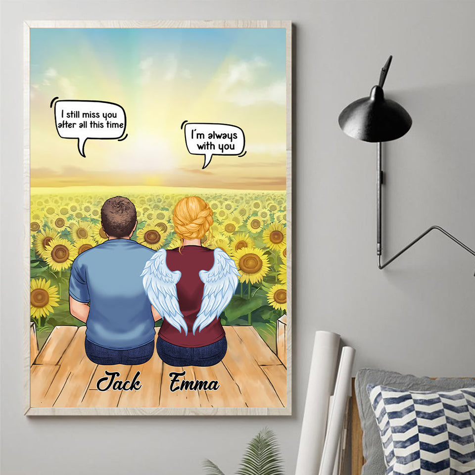 Je parle encore de toi - Toile et affiche commémoratives personnalisées