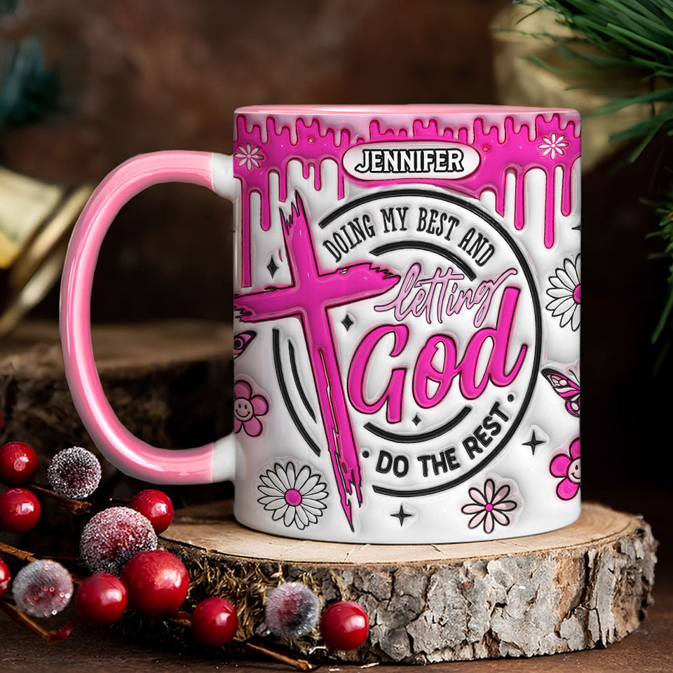 Doing My Best - Personalized Christian Accent Mug