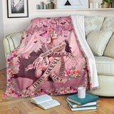 Survivor Breast Cancer Awareness Blanket 0622