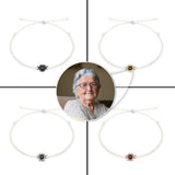 Ceux qu'on aime ne disparaissent jamais - Bracelet de projection personnalisé, cadeau commémoratif en cas de perte.