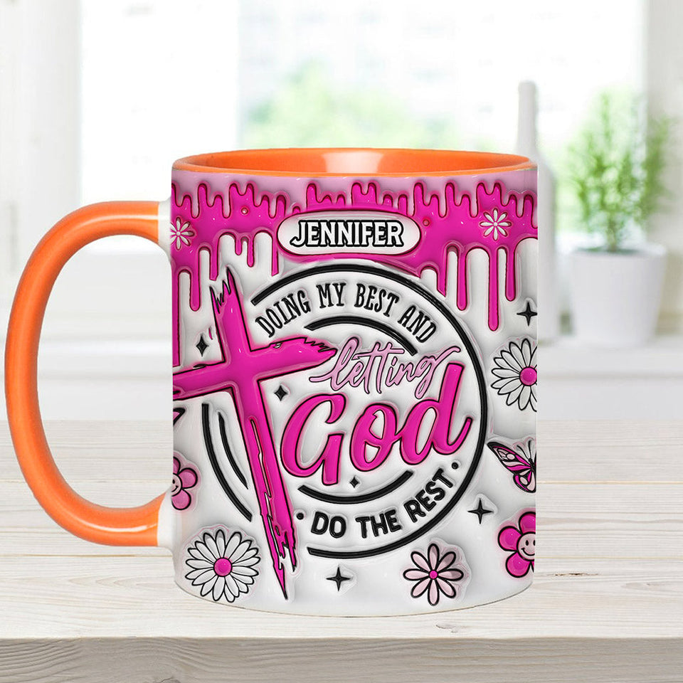 Doing My Best - Personalized Christian Accent Mug