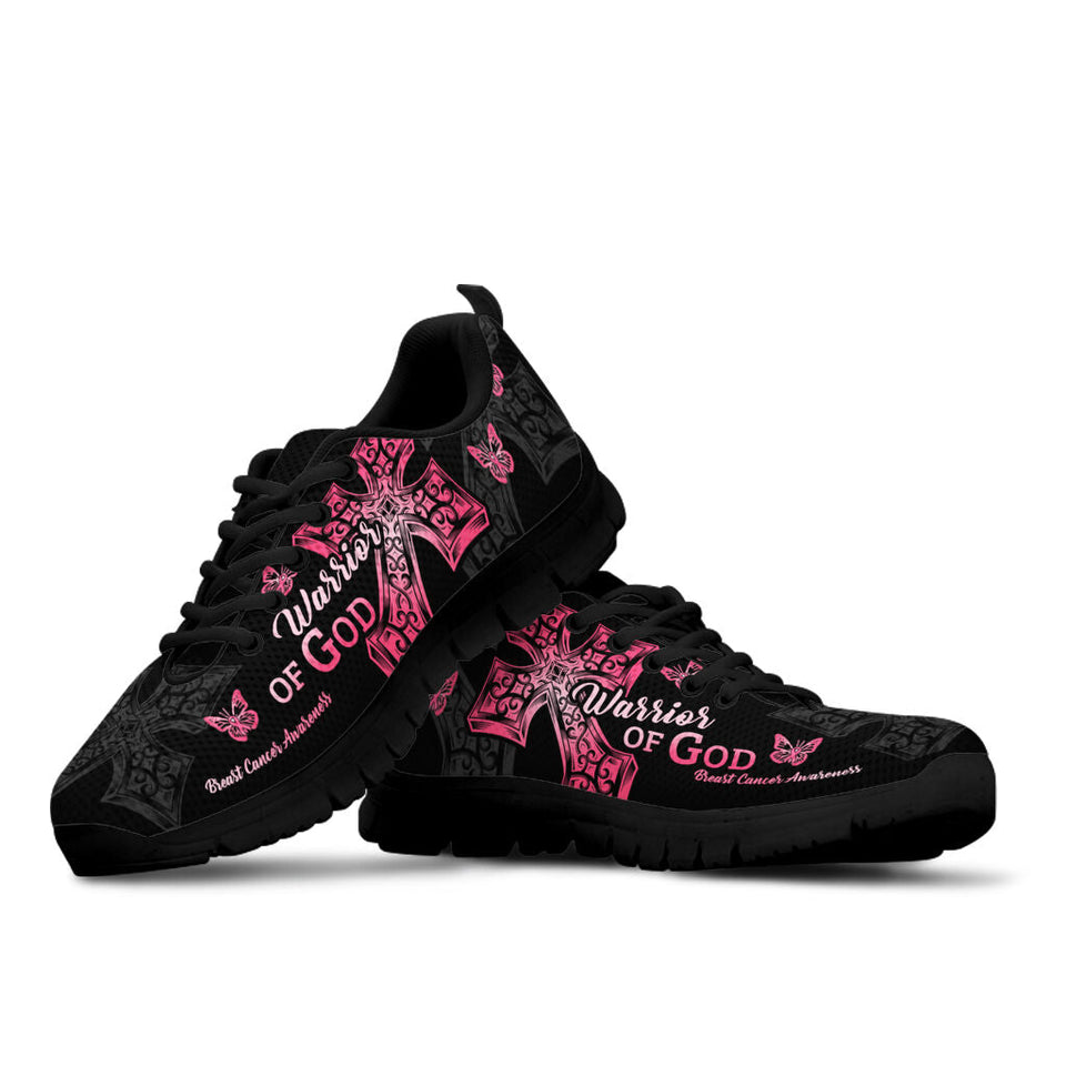 Baskets Warrior Of God pour la sensibilisation au cancer du sein 0622