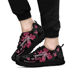 Baskets Warrior Of God pour la sensibilisation au cancer du sein 0622