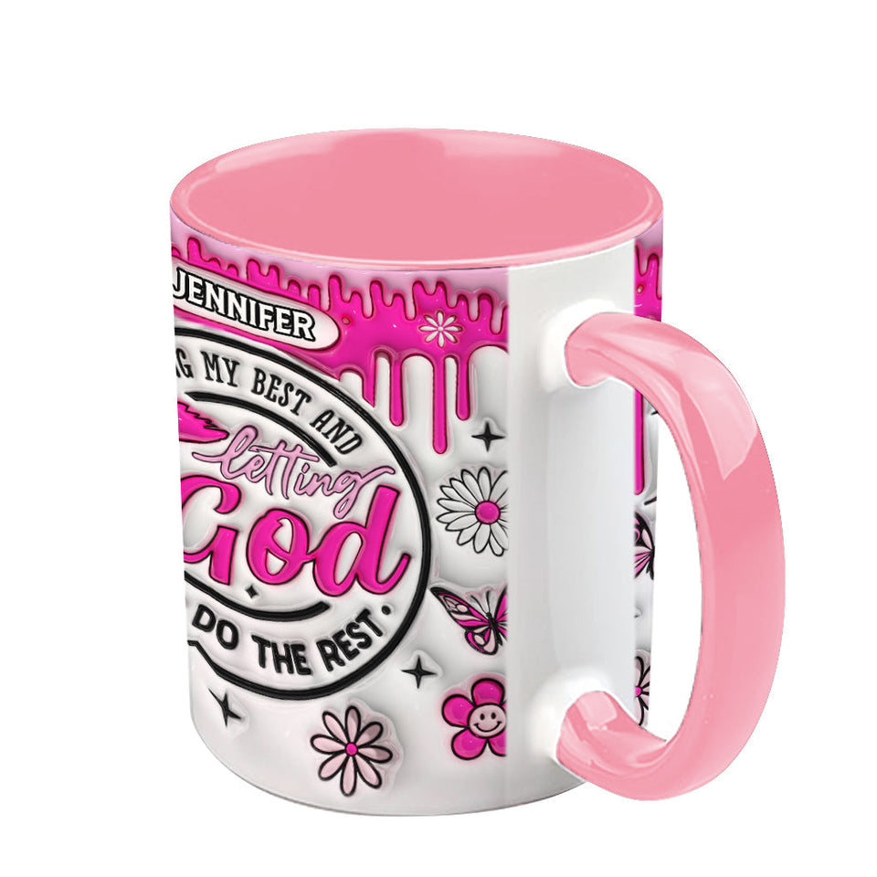 Doing My Best - Personalized Christian Accent Mug