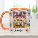 Pray On It - Personalized Christian Accent Mug