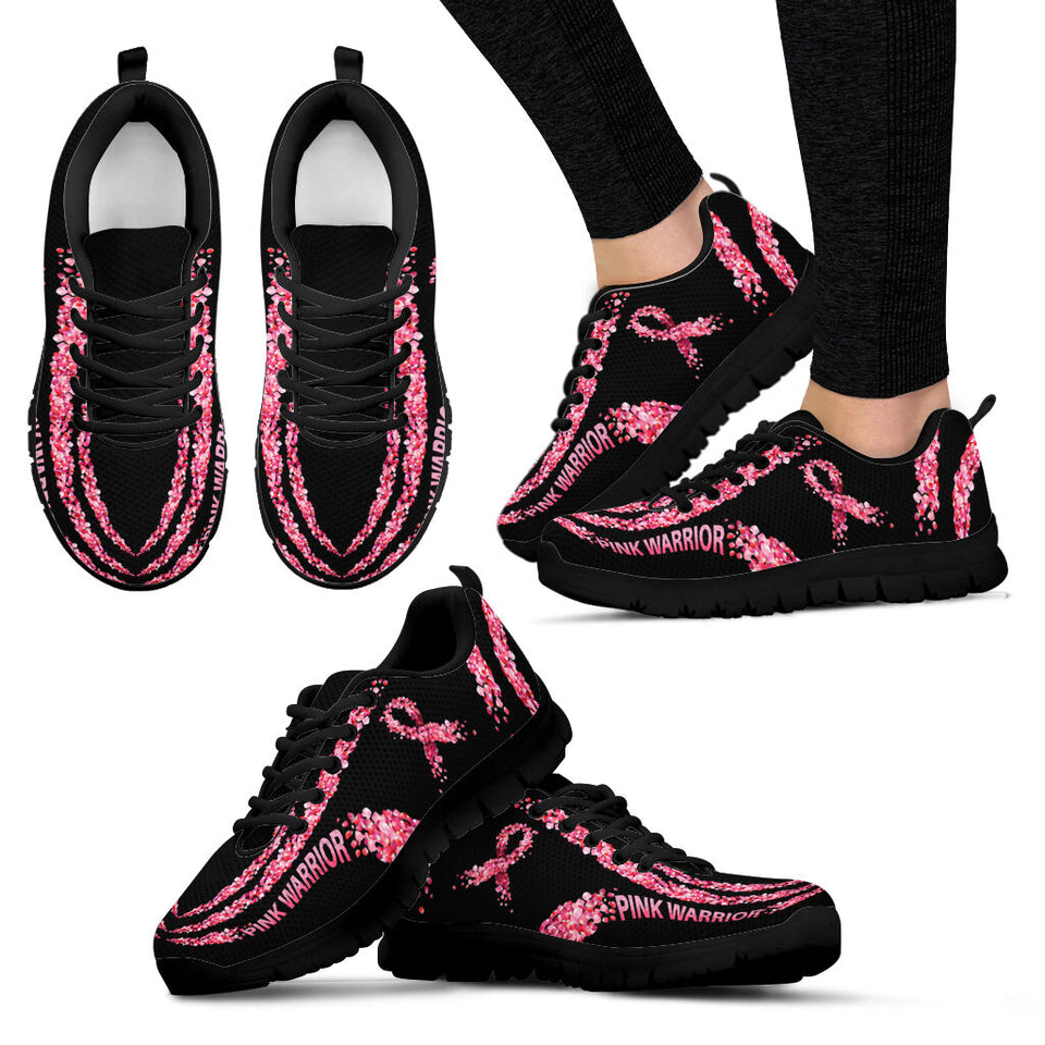 Baskets Pink Warrior pour la sensibilisation au cancer du sein 0622