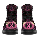 Foi, Espoir, Amour, Ange, Sensibilisation au cancer du sein, Bottes toutes saisons 0622