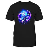 Dieu te tient dans ses bras, je te porte dans mon cœur - T-shirt et sweat à capuche personnalisés en hommage