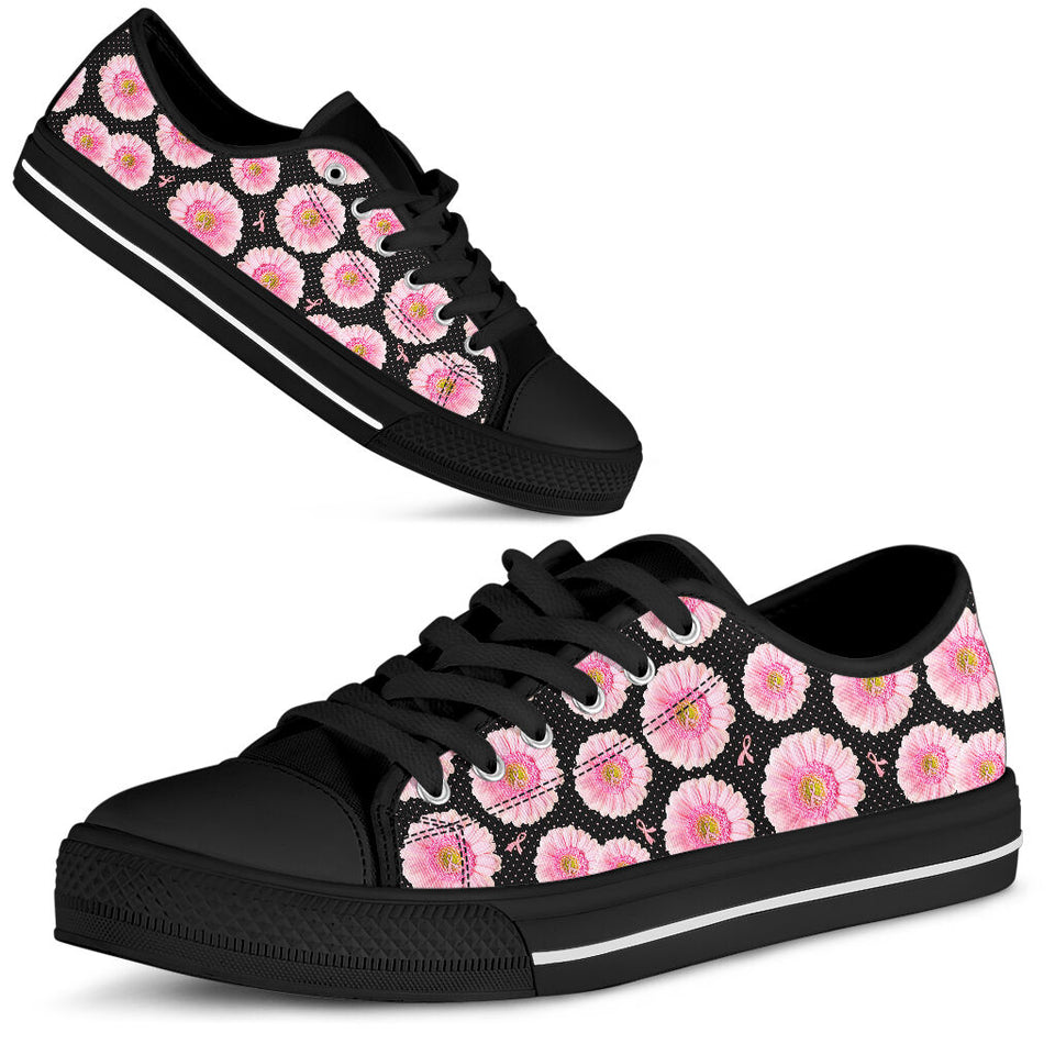 Chaussures basses Daisy, symbole de sensibilisation au cancer du sein, référence 0622