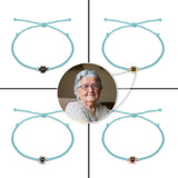 Ceux qu'on aime ne disparaissent jamais - Bracelet de projection personnalisé, cadeau commémoratif en cas de perte.