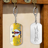 Always On Our Mind - Personalized Memorial Stainless Steel Keychain