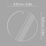 Je suis toujours avec toi - Ornement commémoratif transparent personnalisé en forme de cercle - Je suis toujours avec toi
