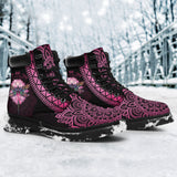 Bottes toutes saisons Dragonfly Faith Hope Love Sensibilisation au cancer du sein 0622