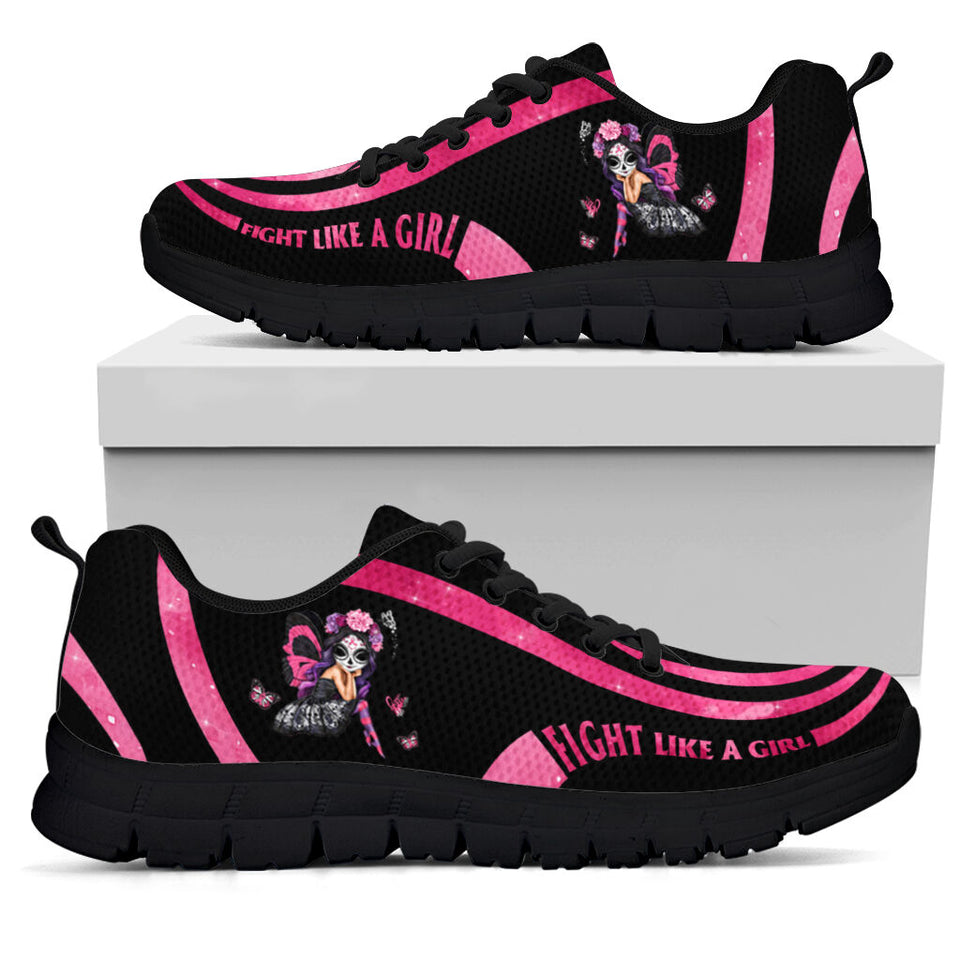 Baskets de sensibilisation au cancer du sein « Fight Like A Girl » 0622