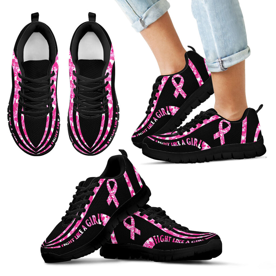 Baskets de sensibilisation au cancer du sein « Fight Like A Girl » 0622