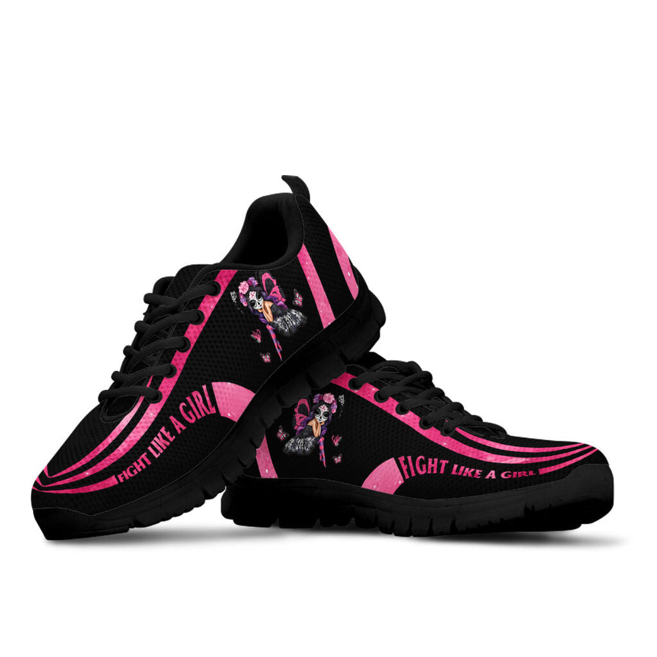 Baskets de sensibilisation au cancer du sein « Fight Like A Girl » 0622